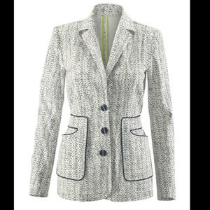 Cabi Black & White Code Blazer - Women